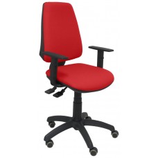 SILLA ELCHE S BALI ROJO BRAZOS REGULABLES RUEDAS