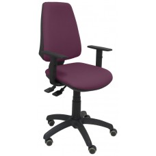 SILLA ELCHE S BALI MORADO BRAZOS REGULABLES RUEDA