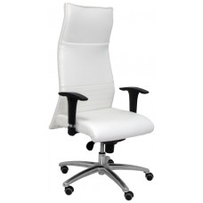 PIQUERAS Y CRESPO Sillon Albacete XL similpiel blanco hasta 160kg