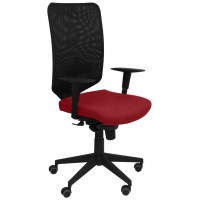 PIQUERAS Y CRESPO Silla Ossa negra bali granate &iexcl;Ultimas unidades!!