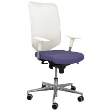 SILLA OSSA BLANCA BALI AZUL CLARO