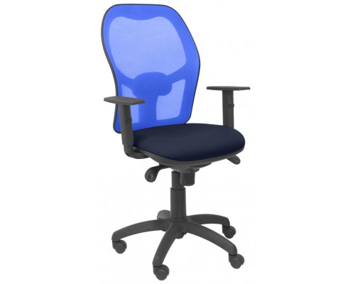 SILLA JORQUERA MALLA AZUL ASIENTO BALI AZUL MARIN