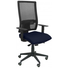 SILLA HORNA BALI AZUL MARINO SIN CABECERO