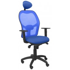 SILLA JORQUERA MALLA AZUL ASIENTO BALI AZUL CON C