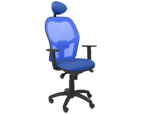 SILLA JORQUERA MALLA AZUL ASIENTO BALI AZUL CON C