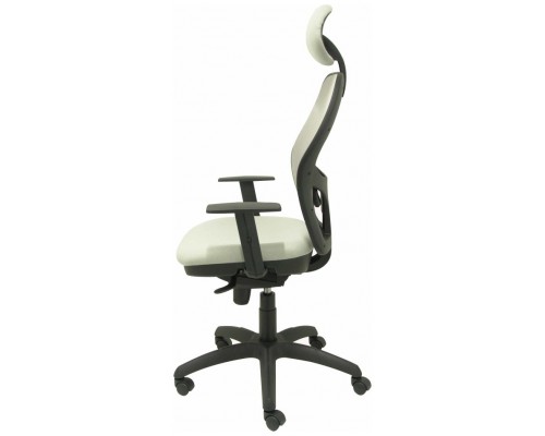 SILLA JORQUERA MALLA GRIS ASIENTO BALI GRIS CLARO