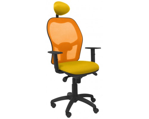 SILLA JORQUERA MALLA NARANJA ASIENTO BALI AMARILL