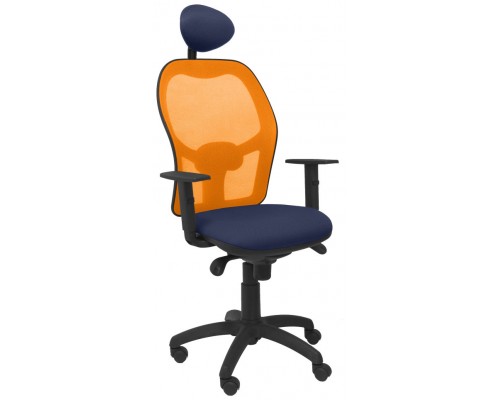 SILLA JORQUERA MALLA NARANJA ASIENTO BALI AZUL MA