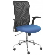 SILLA MINAYA RESPALDO MALLA NEGRO ASIENTO BALI AZ