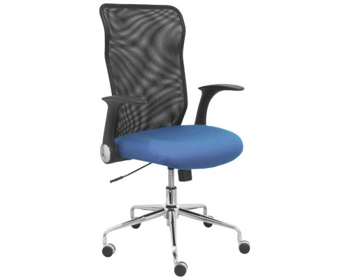 SILLA MINAYA RESPALDO MALLA NEGRO ASIENTO BALI AZ