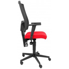 SILLA POVEDILLA RESPALDO MALLA NEGRO ASIENTO BALI