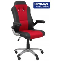 PIQUERAS Y CRESPO Silla gaming Talave similpiel negro y rojo. ¡Ultimas unidades!!-SX25 PIQUERAS Y CRESPO Silla gaming Talave similpiel negro y rojo. ¡Ultimas unidades!!