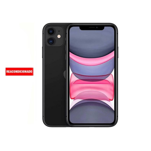 APPLE iPHONE 11 128GB BLACK REACONDICIONADO GRADO B (Espera 4 dias)