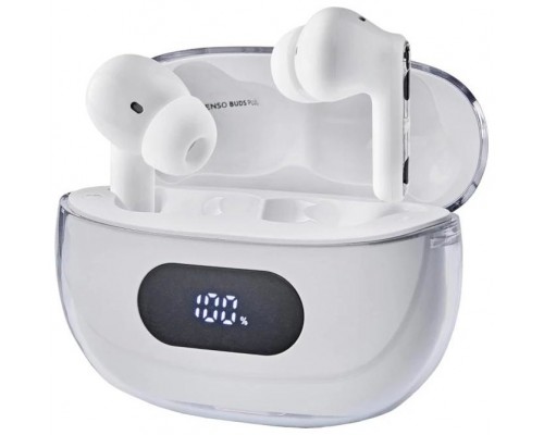 Intenso | Buds Plus Auriculares TWS ANC+ENC| Blanc