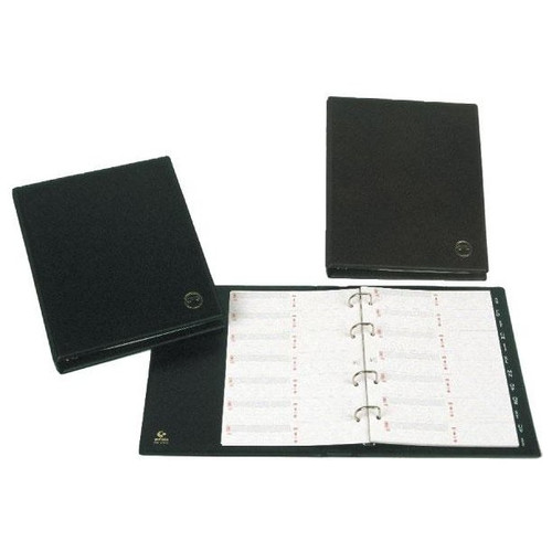 GRAFOPLAS Listin telefonico basic 4 anillas 20mm cuarto negro