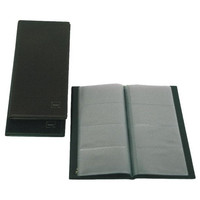 GRAFOPLAS Tarjetero basic PVC 20 fundas 160 tarjetas negro-IR40 GRAFOPLAS Tarjetero basic PVC 20 fundas 160 tarjetas negro