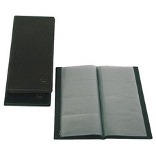 GRAFOPLAS Tarjetero basic PVC 20 fundas 160 tarjetas negro-IR40 GRAFOPLAS Tarjetero basic PVC 20 fundas 160 tarjetas negro