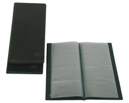 GRAFOPLAS Tarjetero basic PVC 20 fundas 160 tarjetas negro-IR40 GRAFOPLAS Tarjetero basic PVC 20 fundas 160 tarjetas negro