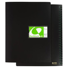GRAFOPLAS Carpeta 40 fundas espiral oculto 80 micras folio-IR40 GRAFOPLAS Carpeta 40 fundas espiral oculto 80 micras folio