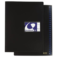 GRAFOPLAS Carpeta 50 fundas espiral oculto 80 micras folio-IR40 GRAFOPLAS Carpeta 50 fundas espiral oculto 80 micras folio