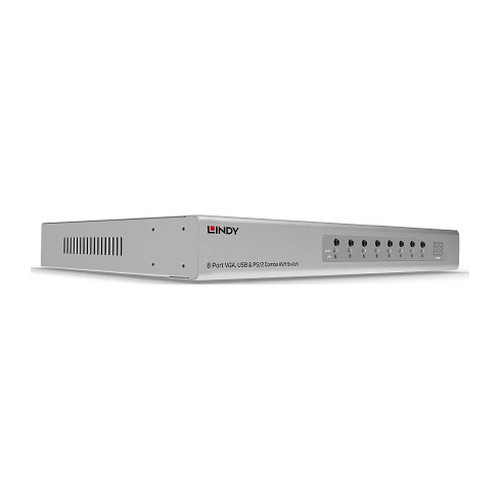 Lindy 39526 interruptor KVM Montaje en rack Plata (Espera 4 dias)
