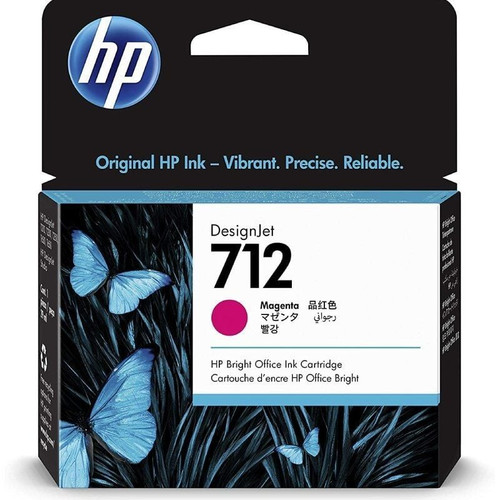 HP DesignJet T200/T600, Cartucho Magenta 712-IR20 HP DesignJet T200/T600, Cartucho Magenta 712