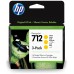 HP DesignJet T200/T600, 3 Pack Cartuchos Amarillo 712