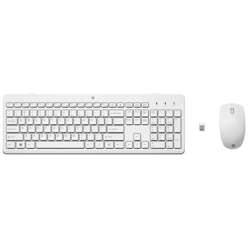 HP Combo 230 Teclado + Raton inalambricos Blanco-IR30 HP Combo 230 Teclado + Raton inalambricos Blanco
