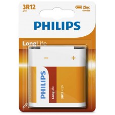 PILAS PHILIPS LONG LIFE 3R12 1.5V (PETACA)