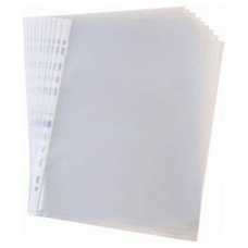 ELBA C.100 fundas Portadocumentos PP piel naranja 16 taladros 90 micras folio