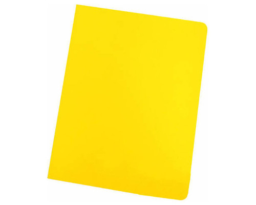 Gio Paq.50 subcarpetas 230g folio amarillo intenso