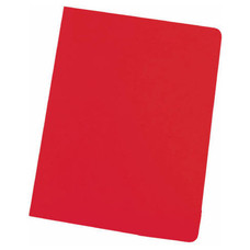 GIO Pack de 50 Subcarpeta 230g folio rojo intenso-IR40 GIO Pack de 50 Subcarpeta 230g folio rojo intenso