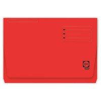 Gio Paq.25 subcarpetas bolsillo 320g folio rojo-IR40 Gio Paq.25 subcarpetas bolsillo 320g folio rojo