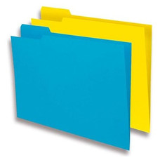 GIO Pack de 50 Subcarpeta 250g pestaña izquierda folio amarillo caña-IR40 GIO Pack de 50 Subcarpeta 250g pestaña izquierda folio amarillo caña