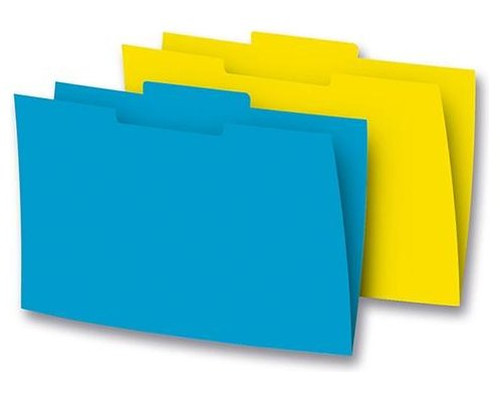 GIO Pack de 50 Subcarpeta 250g pestaña centro folio amarillo caña-IR40 GIO Pack de 50 Subcarpeta 250g pestaña centro folio amarillo caña