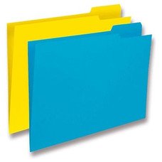 GIO Paq.50 subcarpetas 250g pestaña derecha folio amarillo caña-IR40 GIO Paq.50 subcarpetas 250g pestaña derecha folio amarillo caña