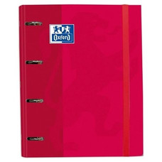 OXFORD CARPETA EUROPEANBINDER 4 ANILLAS CON GOMAS Y RECAMBIO A4+ ROJO-IR40 OXFORD CARPETA EUROPEANBINDER 4 ANILLAS CON GOMAS Y RECAMBIO A4+ ROJO