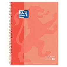 OXFORD CUADERNO MICROPERFORADO EUROPEANBOOK 1 TAPAS EXTRADURAS 80H 90G CUADRICULA 5X5 A4+ MELOCOTON-IR19 OXFORD CUADERNO MICROPERFORADO EUROPEANBOOK 1 TAPAS EXTRADURAS 80H 90G CUADRICULA 5X5 A4+ MELOCOTON