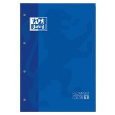 OXFORD RECAMBIO TAPA BLANDA 80H 90G CUADRICULA 5X5 A4+ AZUL OSCURO-IR40 OXFORD RECAMBIO TAPA BLANDA 80H 90G CUADRICULA 5X5 A4+ AZUL OSCURO
