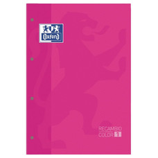 OXFORD RECAMBIO TAPA BLANDA 80H 90G CUADRICULA 5X5 A4+ FUCSIA-IR29 OXFORD RECAMBIO TAPA BLANDA 80H 90G CUADRICULA 5X5 A4+ FUCSIA