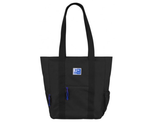 TOTE BAG B-TRENDY OXFBAG RPET NEGRA OXFORD 400174103 (Espera 4 dias)