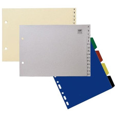 GRAFOPLAS Separador PP multitaladro 5h cuarto-IR39 GRAFOPLAS Separador PP multitaladro 5h cuarto