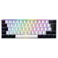 TECLADO GAMING SHARKOON SKILLER SGK50 S4 ES USB RETROILUMINADO MECANICO BLANCO