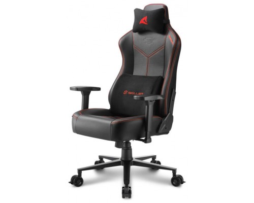 SILLA GAMING SHARKOON SKILLER SGS30 NEGRO ROJO 165º