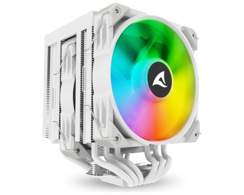 VENTILADOR CPU SHARKOON A60 RGB 120MM BLANCO