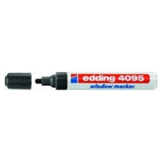 EDDING Marcador tiza liquida 4095 punta conica trazo 2-3mm negro