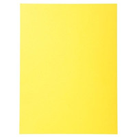 EXACOMPTA Paq.100 subcarpetas Forever 220g amarillo canario