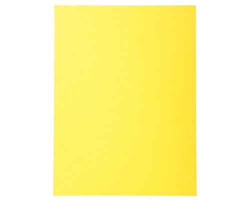 EXACOMPTA Paq.100 subcarpetas Forever 220g amarillo canario