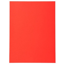 EXACOMPTA Paq.100 subcarpetas Forever 220g rojo