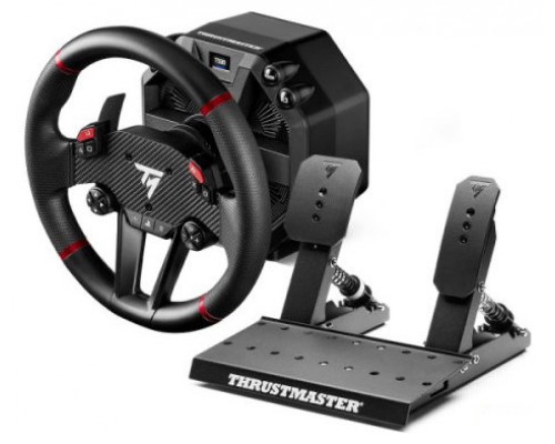 Thrustmaster T598 Negro, Rojo USB Volante + Pedales PC, PlayStation 4, PlayStation 5 (Espera 4 dias)